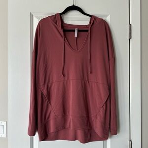 Fabletics mauve colored long sleeve size M